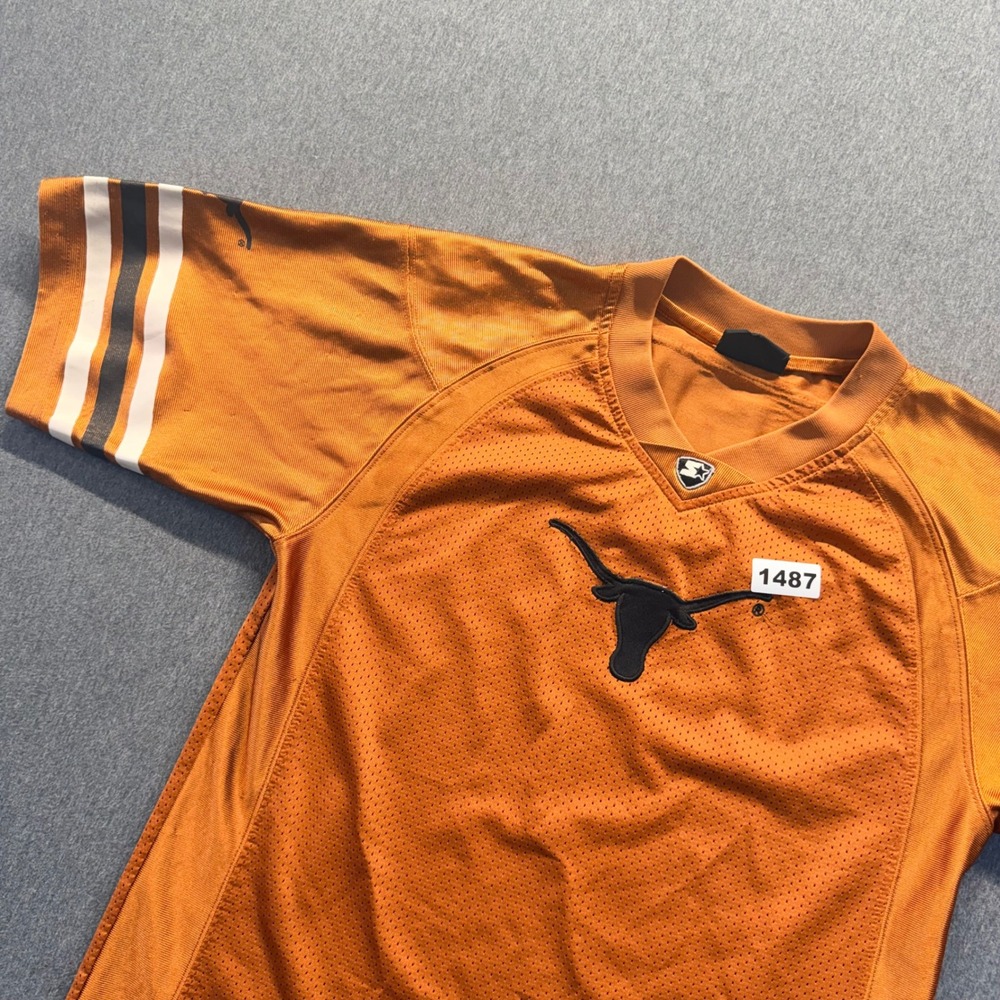 Starter Texas Longhorns Football Jersey Burnt Orange Mens Medium NCAA Fan Gear